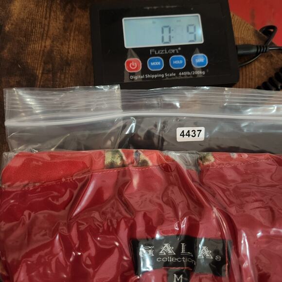 Gala Collection Red Floral Velvet Burnout Dress  Women’s SZ M Vintage 1990’s - Picture 15 of 15